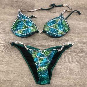 Competition Bikini with Swarovski Crystals